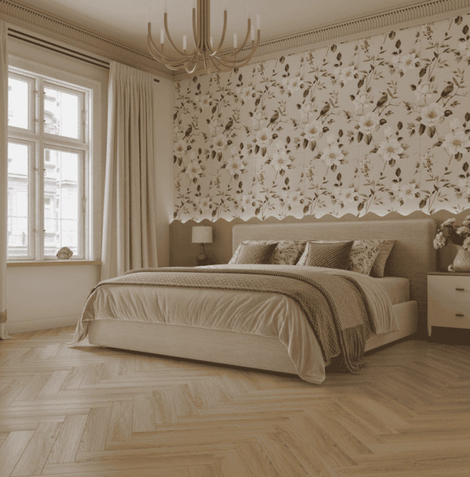 фото - Ламинат Norland Herringbone Elegant/Елка Элегантная LF303-34 Дуб Монте