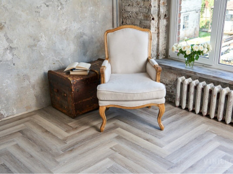  Кварц-винил Vinilam Parquet Herringbone Glue GD11122 Паркет Эрмитаж