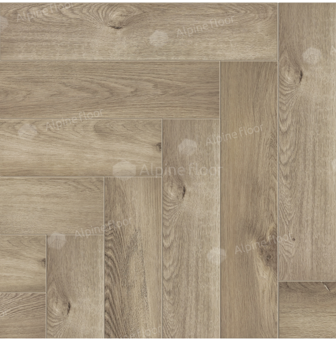 фото - Кварц-винил Alpine Floor Parquet Premium ECO 19-5 Дуб Натуральный Отбеленный