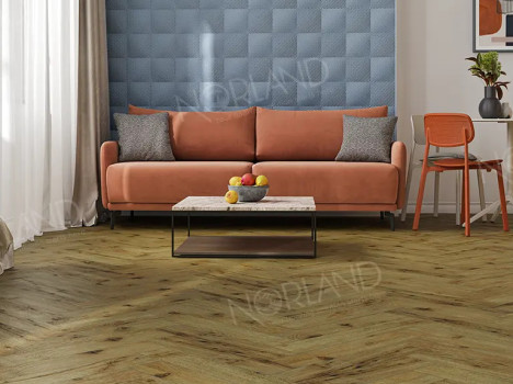  Ламинат Norland Herringbone Elegant Strong/Елка Элегантная Сила LF304-14 Дуб Скай