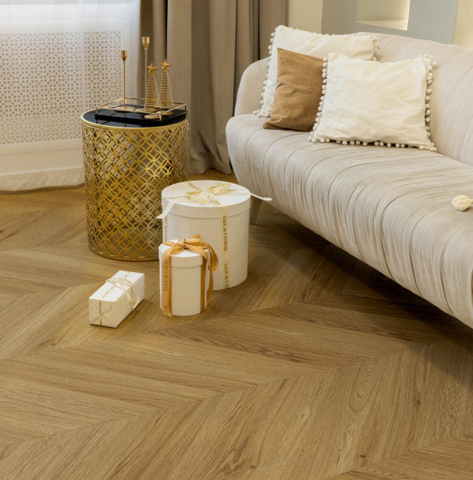 фото - Кварц-винил SPC ламинат Steinholz Element-Chevron / Элемент-Шеврон Эстель STH102EC