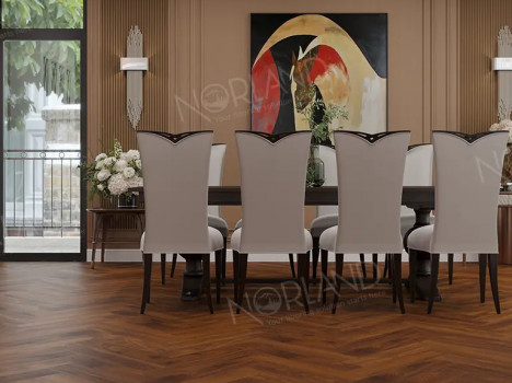  Ламинат Norland Herringbone Elegant Strong/Елка Элегантная Сила LF304-19 Орех Кипр