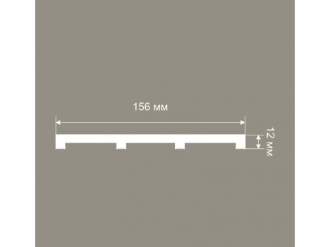  Панель RP007, 156х12, 2800мм, Экополимер/10