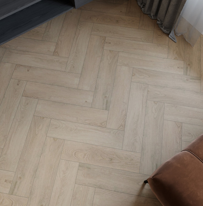 фото - Кварц-винил SPC Art Tile Click HV 45-102 HV Дуб Эдинбург