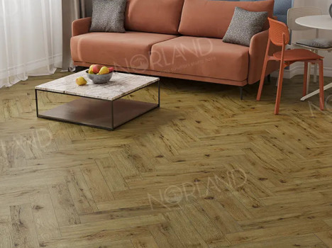  Ламинат Norland Herringbone Elegant Strong/Елка Элегантная Сила LF304-14 Дуб Скай