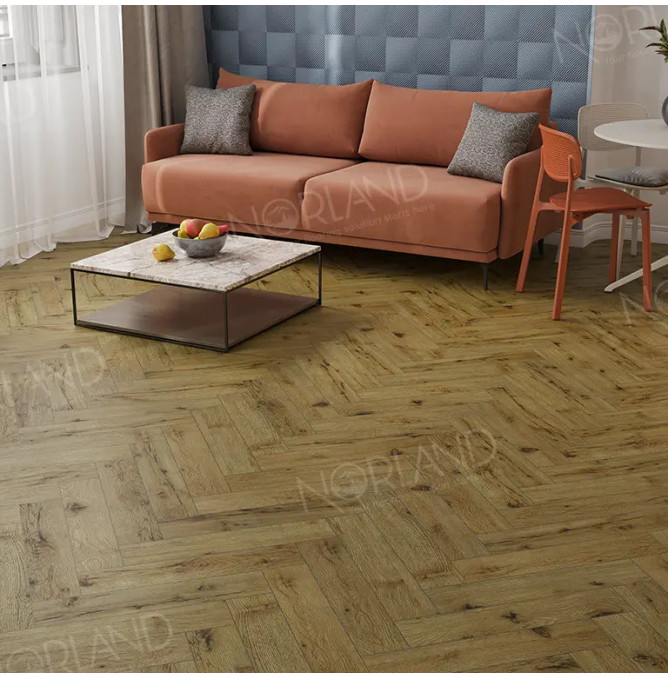 фото - Ламинат Norland Herringbone Elegant Strong/Елка Элегантная Сила LF304-14 Дуб Скай