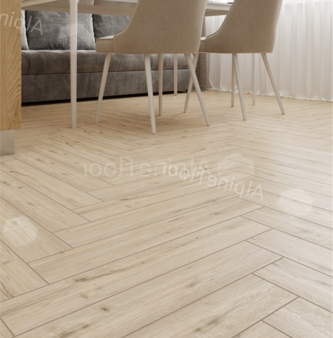 фото - Ламинат Alpine Floor Original Herringbone 8 Pro/Елка Эксперт 8 LF102-01 Дуб Лион