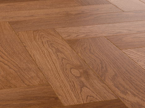   Елка Английская Royal Parket 490х125х13мм Дуб Натур Манго лак