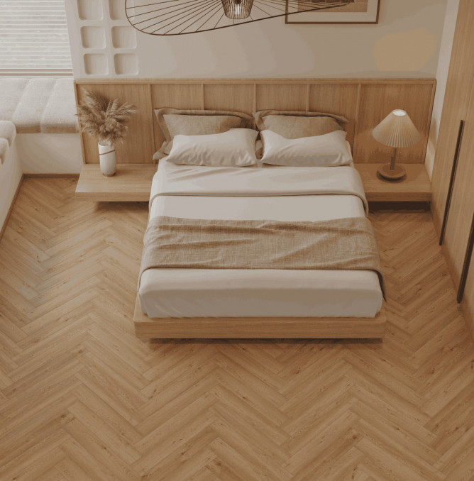 фото - Ламинат Norland Herringbone Elegant/Елка Элегантная LF303-31 Дуб Альба