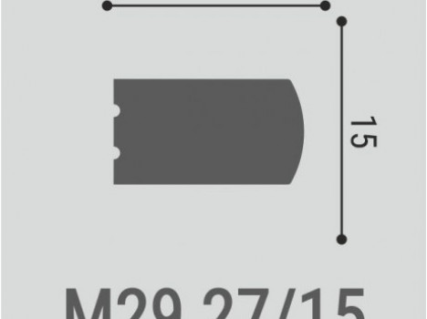  Молдинг Bello-Deco XPS М29 27-15