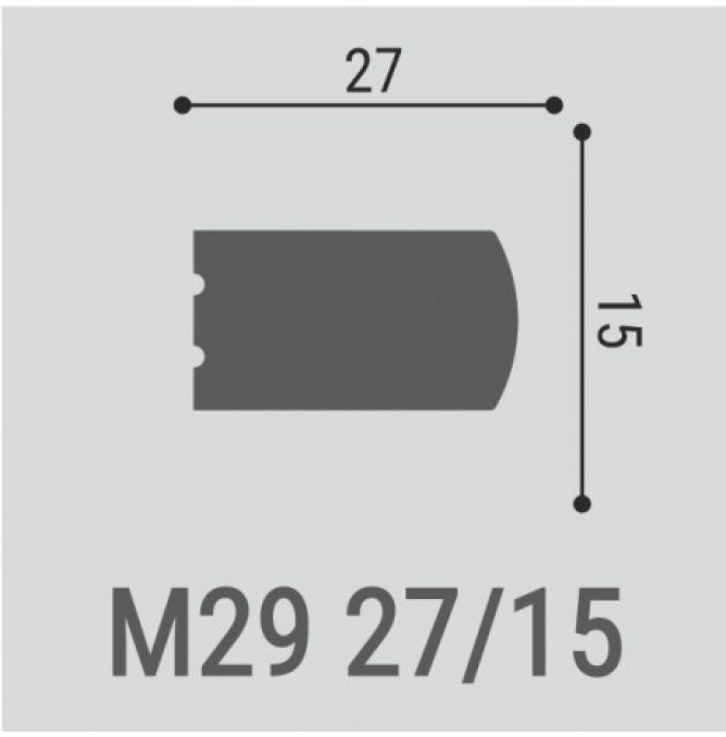 фото - Молдинг Bello-Deco XPS М29 27-15