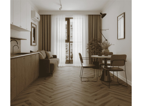  Ламинат Norland Herringbone Elegant Strong/Елка Элегантная Сила LF304-40 Дуб Лира
