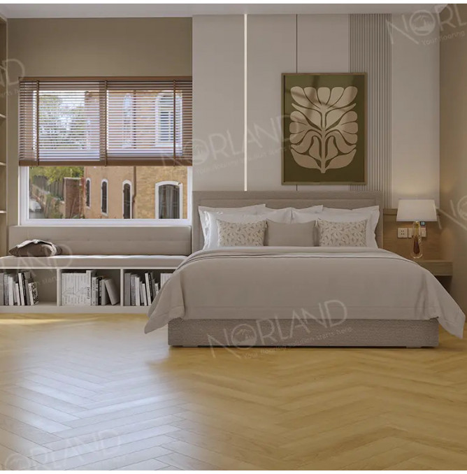 фото - Ламинат Norland Herringbone Elegant Strong/Елка Элегантная Сила LF304-06 Дуб Лузон