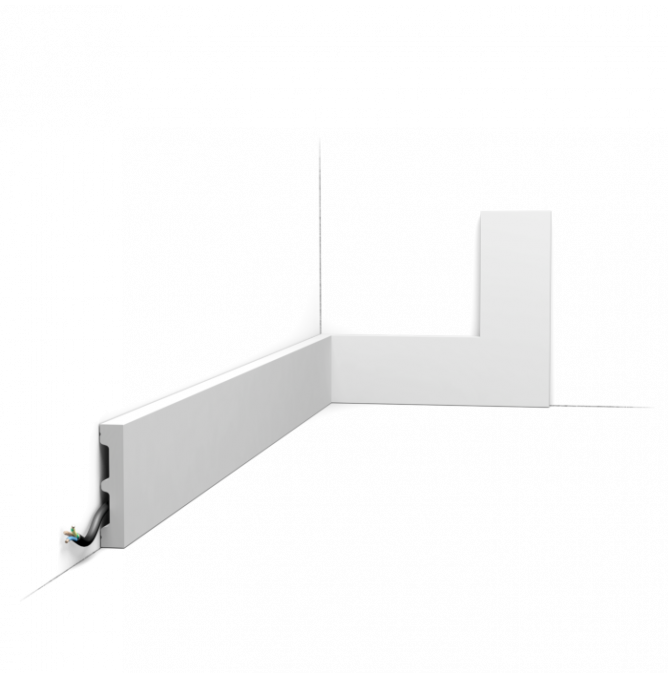 фото - Плинтус Orac Decor SX157 КВАДРАТ/SQUARE