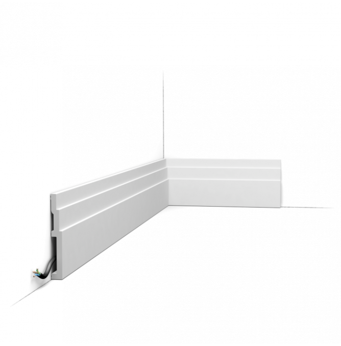 фото - Плинтус Orac Decor SX180 ВЫСОКИЙ ШТРИХ/HIGH LINE