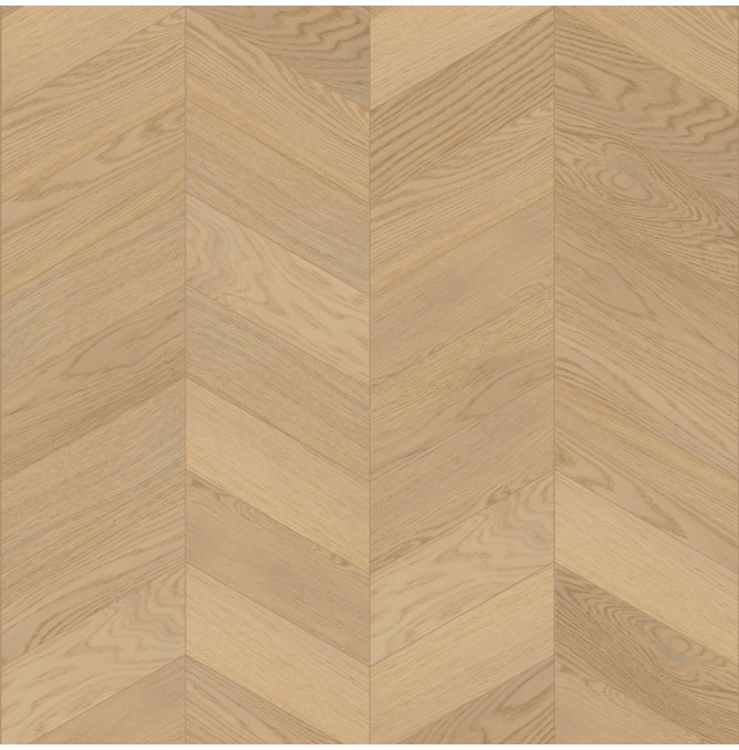 фото - Инженерная доска Елка Французская Lab Arte Chevron Дуб Рустик Шёлк лак 400/328х125х14/3/60°