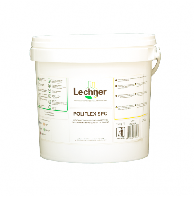 фото - Сопутствующий товар Клей Lechner POLIFLEX SPC 1-компонентный (15 кг)