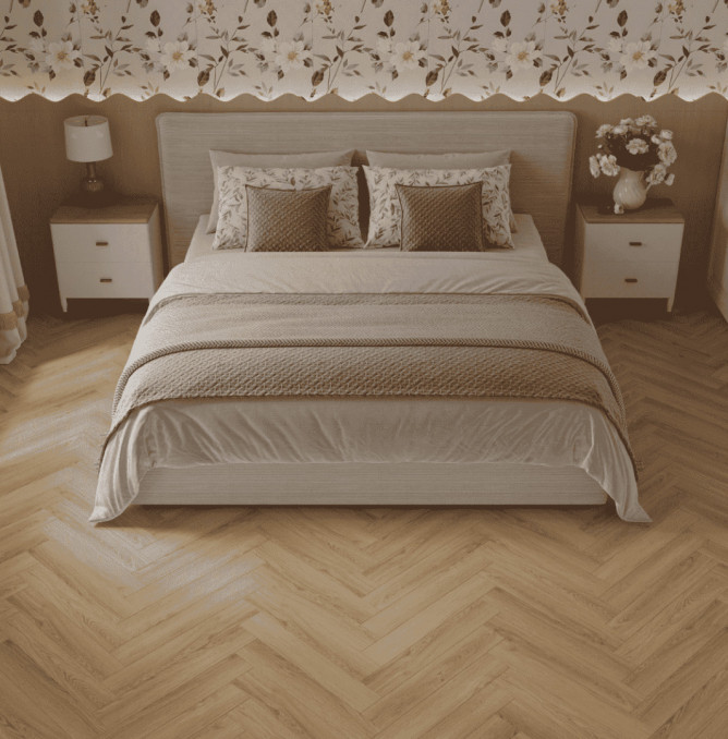 фото - Ламинат Norland Herringbone Elegant Strong/Елка Элегантная Сила LF304-34 Дуб Монте