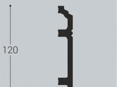  Плинтус Bello-Deco XPS П12 120-20