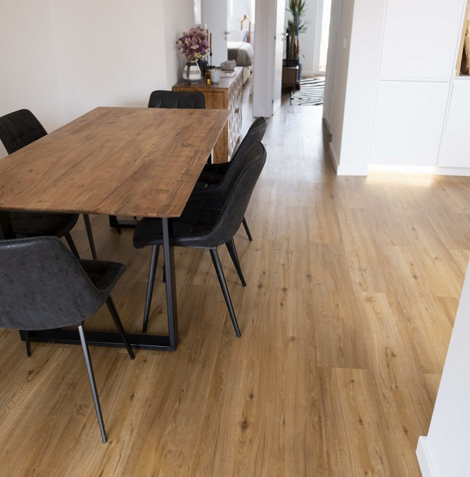 фото - Кварц-винил CORKART VINYL Concept Scandinavian Honey Summer Oak арт. WK 9817K