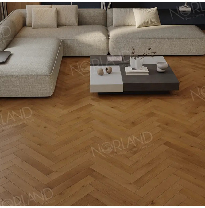фото - Ламинат Norland Herringbone Elegant Strong/Елка Элегантная Сила LF304-13 Дуб Помона