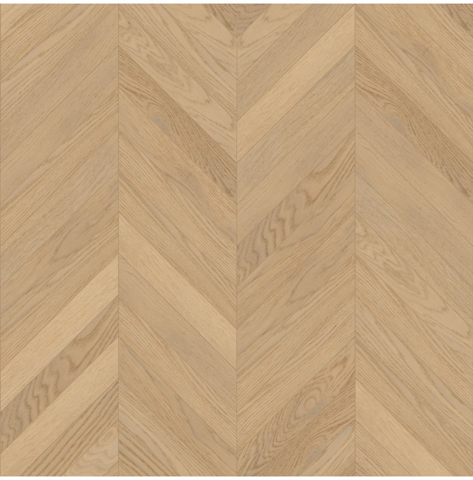 фото - Инженерная доска Елка Французская Lab Arte Chevron Дуб Натур Шёлк лак 600/510х90х14/3/45°