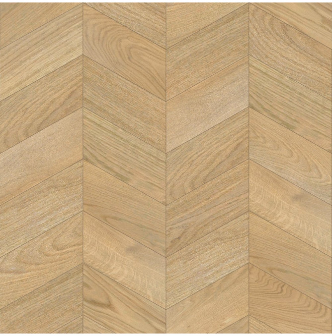 фото - Инженерная доска Елка Французская Lab Arte Chevron Дуб Селект Concrete лак 400/313х150х14/3/60°