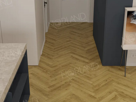  Ламинат Norland Herringbone Elegant Strong/Елка Элегантная Сила LF304-17 Дуб Фанэн