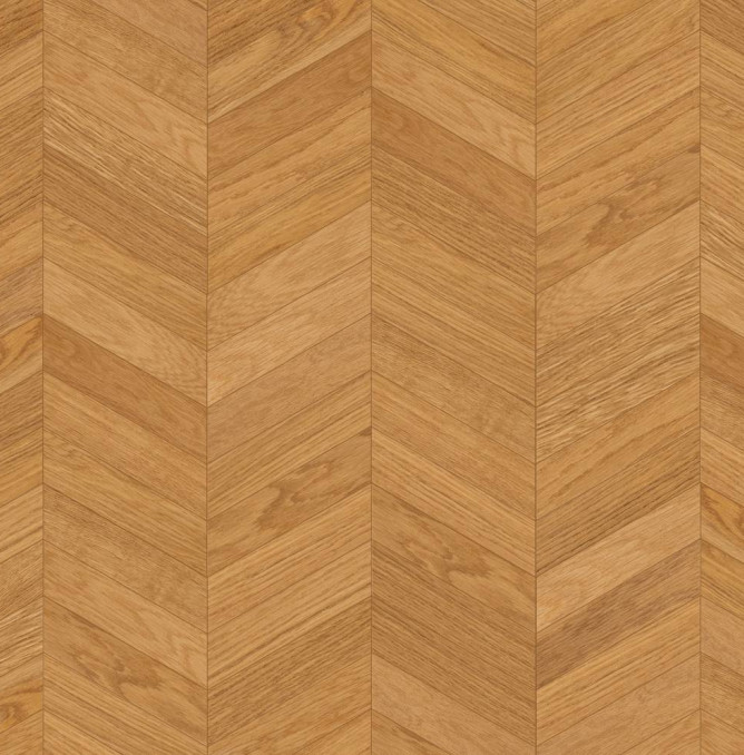 фото - Инженерная доска Елка Французская Lab Arte Chevron Дуб Селект Хани лак 400/348х90х14/3/60°