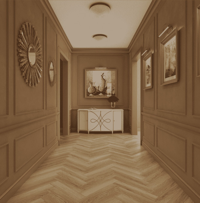 фото - Ламинат Norland Herringbone Elegant/Елка Элегантная LF303-38 Дуб Тинос