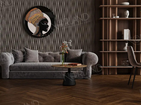  Ламинат Norland Herringbone Elegant Strong/Елка Элегантная Сила LF304-22 Дуб Треско