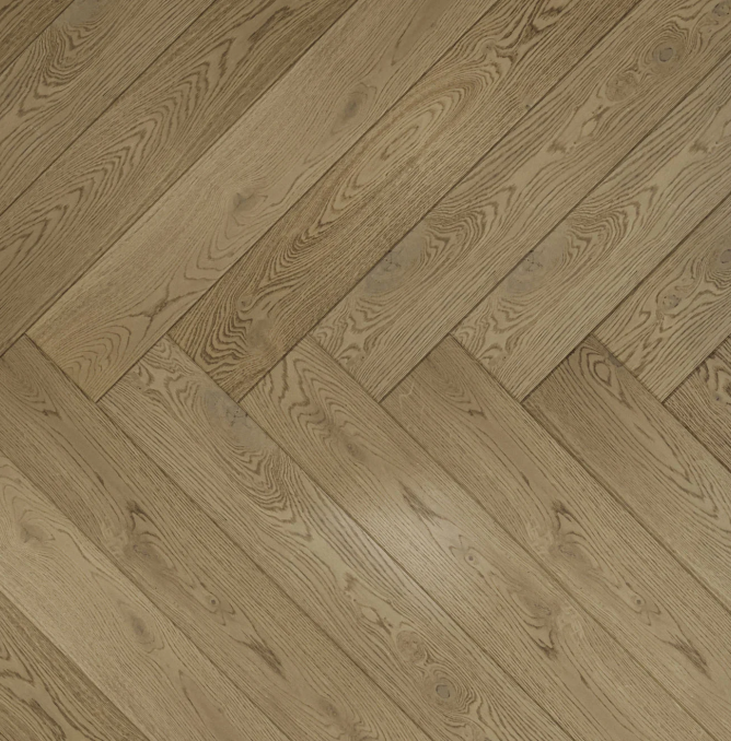 фото - Инженерная доска AlixFloor Английская Ёлка ALX1058HB Дуб Кантри Темный