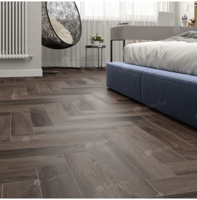 фото - Кварц-винил Alpine Floor PARQUET LVT ЕСО 16-16 Фафнир