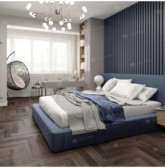 фото - Кварц-винил Alpine Floor PARQUET LVT ЕСО 16-16 Фафнир