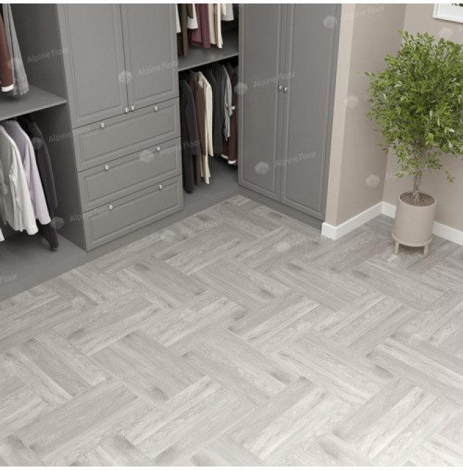фото - Кварц-винил Alpine Floor PARQUET LVT ЕСО 16-21 Полис