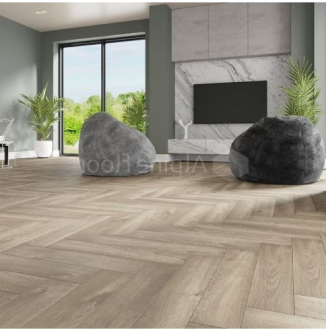 фото - Кварц-винил Alpine Floor PARQUET LVT ЕСО 16-5 Дуб Натуральный Отбеленный