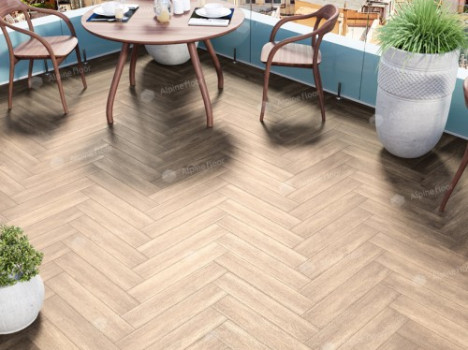  Кварц-винил Alpine Floor PARQUET LVT ЕСО 16-10 Макадамия