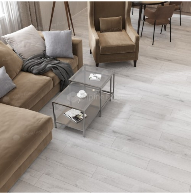 фото - Кварц-винил Alpine Floor PREMIUM XL ЕСО 7-21 Дуб Морская пена