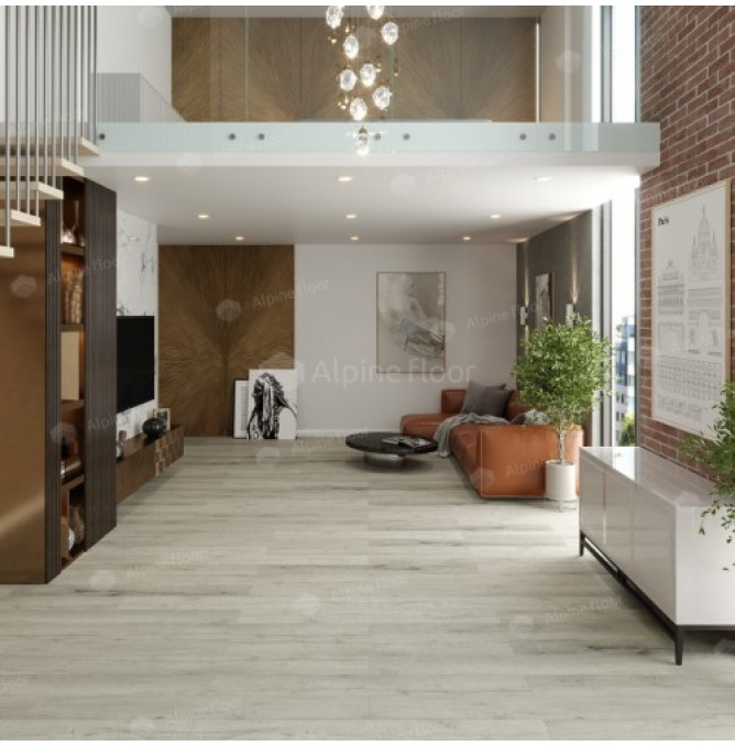 фото - Кварц-винил Alpine Floor PREMIUM XL ЕСО 7-22 Дуб Серебряный