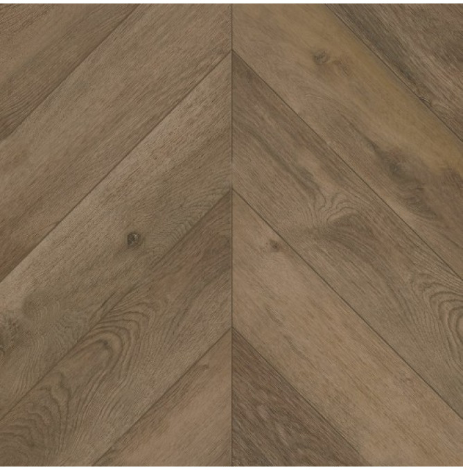 фото - Кварц-винил Alpine Floor CHEVRON ALPINE LVT ECO 20-4 Дуб Насыщенный Chevron