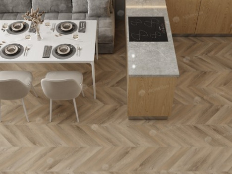  Кварц-винил Alpine Floor CHEVRON ALPINE ECO 18-6 Дуб Синистра