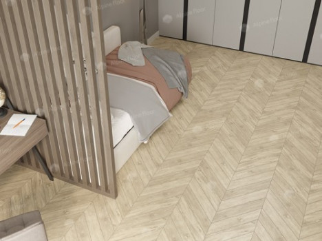  Кварц-винил Alpine Floor CHEVRON ALPINE ECO 18-7 Сонома