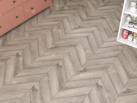  Кварц-винил Alpine Floor CHEVRON ALPINE LVT ECO 20-8 Дуб Исида Chevron