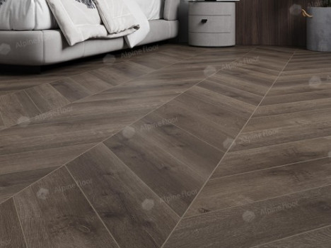  Кварц-винил Alpine Floor CHEVRON ALPINE ECO 18-9 Дуб Антарес