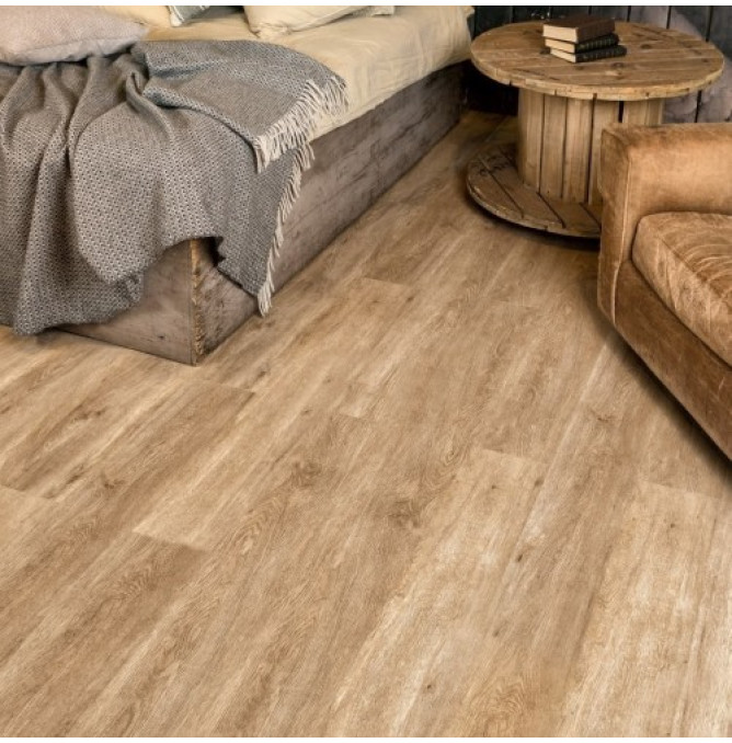фото - Кварц-винил Alpine Floor GRAND SEQUOIA ЕСО 11-601 Миндаль