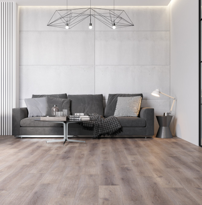 фото - Кварц-винил SPC Art Stone Optima 35-9 APT Дуб Биамо Классический