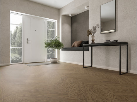  Паркетная доска ESTA Parket Herringbone Oak HB Nova Elite Havana