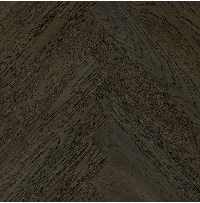 фото - Паркетная доска ESTA Parket Herringbone Oak HB Nova Elite Lava Grey