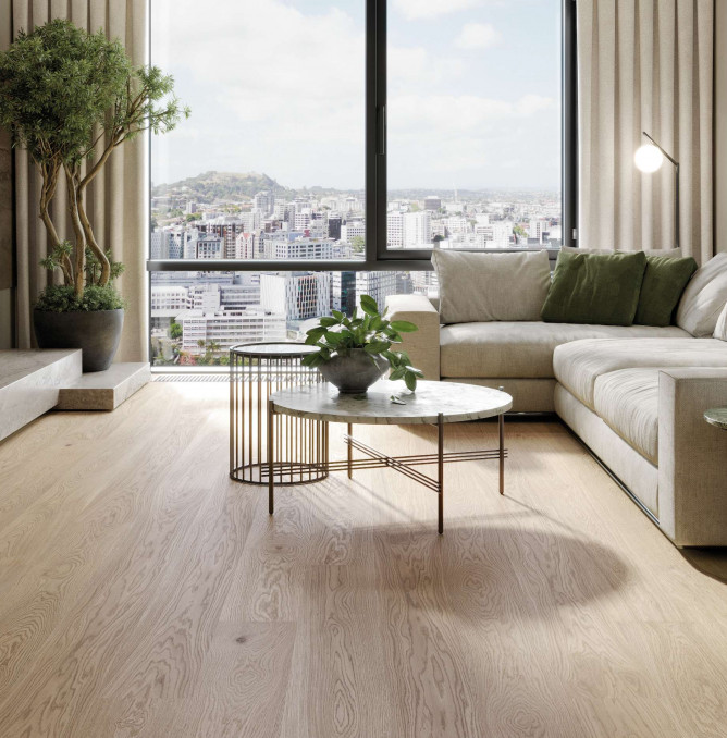 фото - Паркетная доска ESTA Parket Oak Nordic S Sandstone