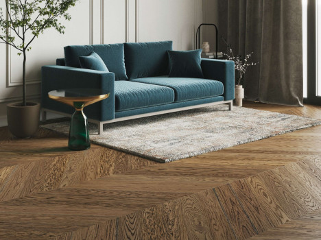  Паркетная доска ESTA Parket Chevron Nova Oak CH Nova Elite Stavanger